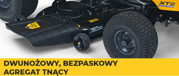 Innowacyjny agregat tnący Cub Cadet XT2 ES107